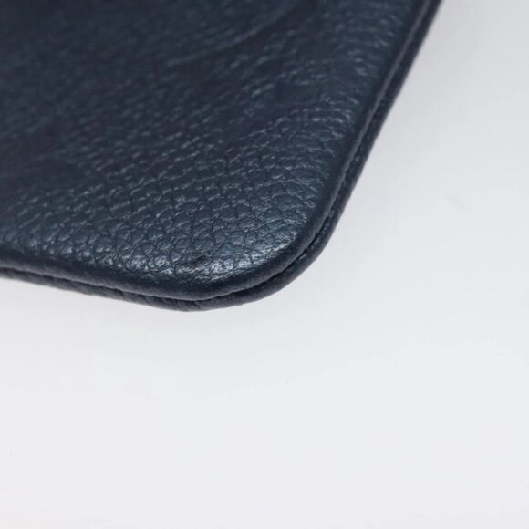 LOUIS VUITTON Monogram Empreinte Pochette Cles Celest M80900 LV Auth 118067 - Picture 3 of 13